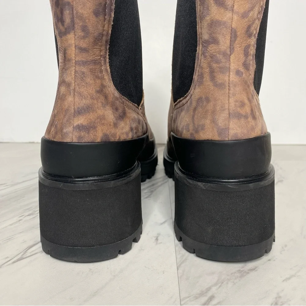 Timberland Kori Park Leopard Lug Sole Chelsea Boot 9